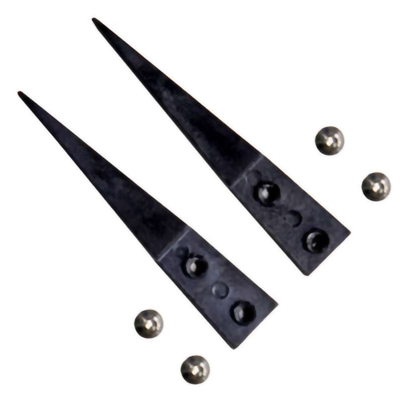 ESD Replaceable Carbobfiber Plastic Tips with Screw, Type 259